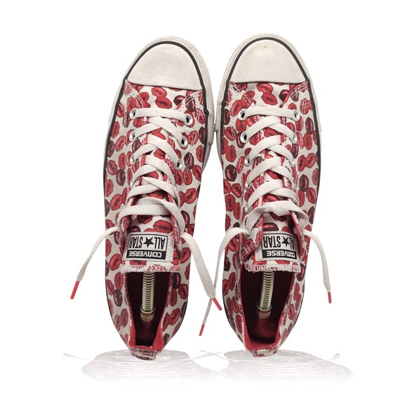 Converse Shoes - Converse Chuck Taylor All Star Low Top Lip Print Sneakers Shoes Women's Size 10